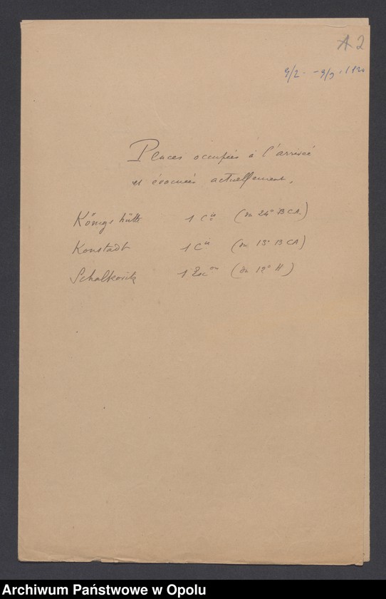 Obraz 4 z jednostki "Tabelau Recapitula et Etats de Previsions de Depenses Casernement  /Zestawienie wydatków na zakwaterowanie wojsk, remonty, sprzęt kwaterunkowy/ III. 1920"