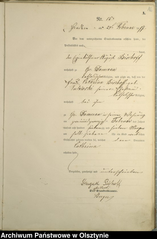 image.from.unit.number "Geburts-Haupt-Register Nr 1 - 88"