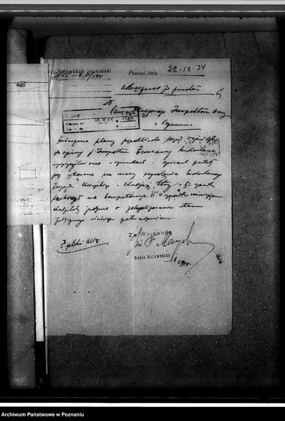 Obraz 9 z jednostki "Zatwierdzenie Zakładu Przemysłowego Fabryki Fajansów formy St. Mańczak w Chodzieży"