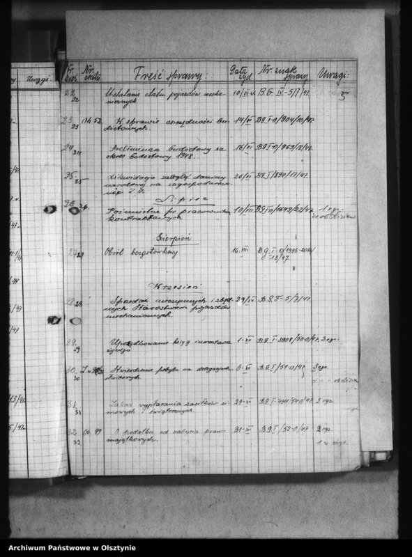 image.from.unit.number "Zarządzenia i okólniki wydziałów Budżetowo- Gospodarczego i Wojskowego"
