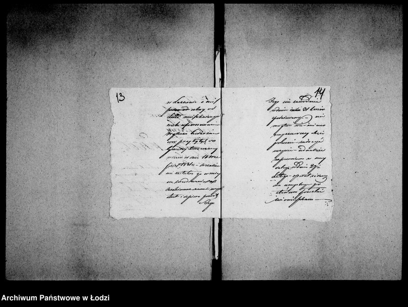 Obraz 13 z jednostki "Akta tyczące się komissoriów w rozmaitych zdarzeniach"