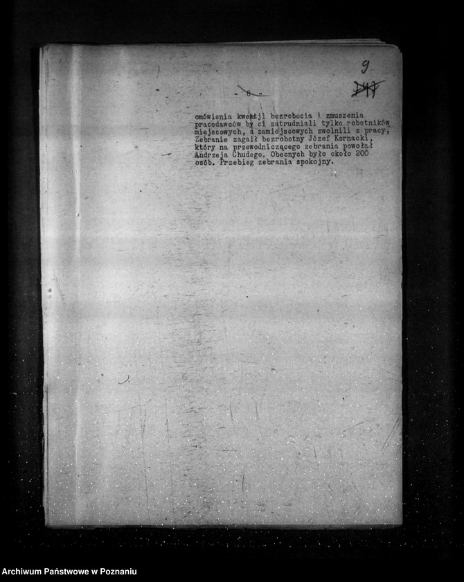 Obraz 13 z jednostki "Sprawozdania sytuacyjne tygodniowe za czas od 1 maja do 30 maja 1930 r. oraz akcja przedwyborcza"