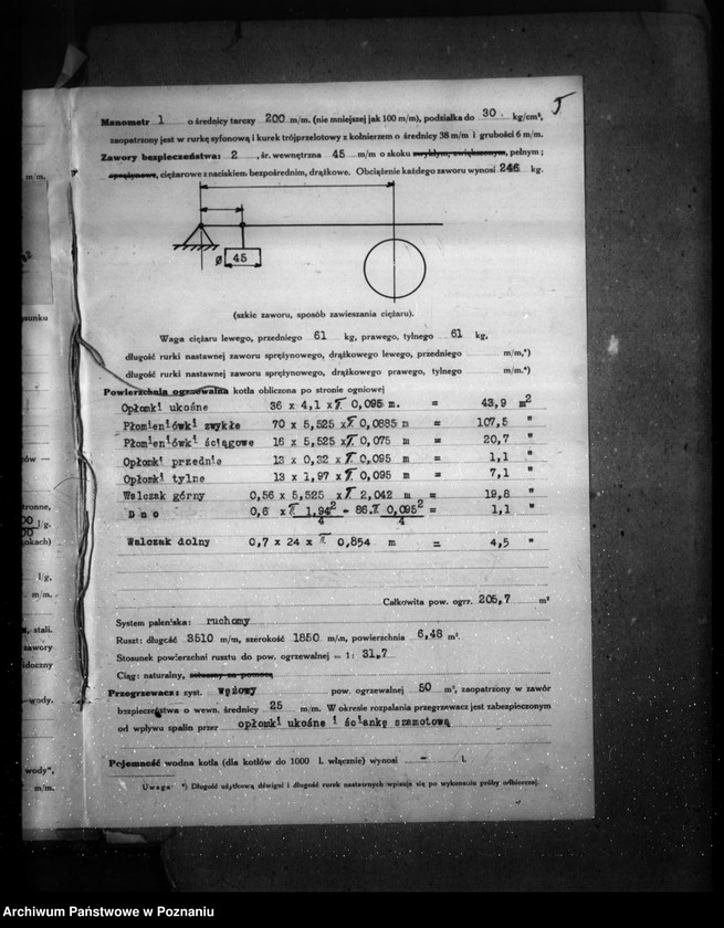 Obraz 9 z jednostki "H. Cegielski - T. A. Poznań nr woj. kotła 5953"