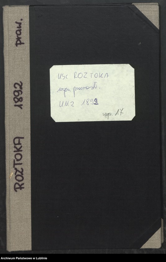 image.from.unit.number "Księga urodzeń, małżeństw i zgonów"