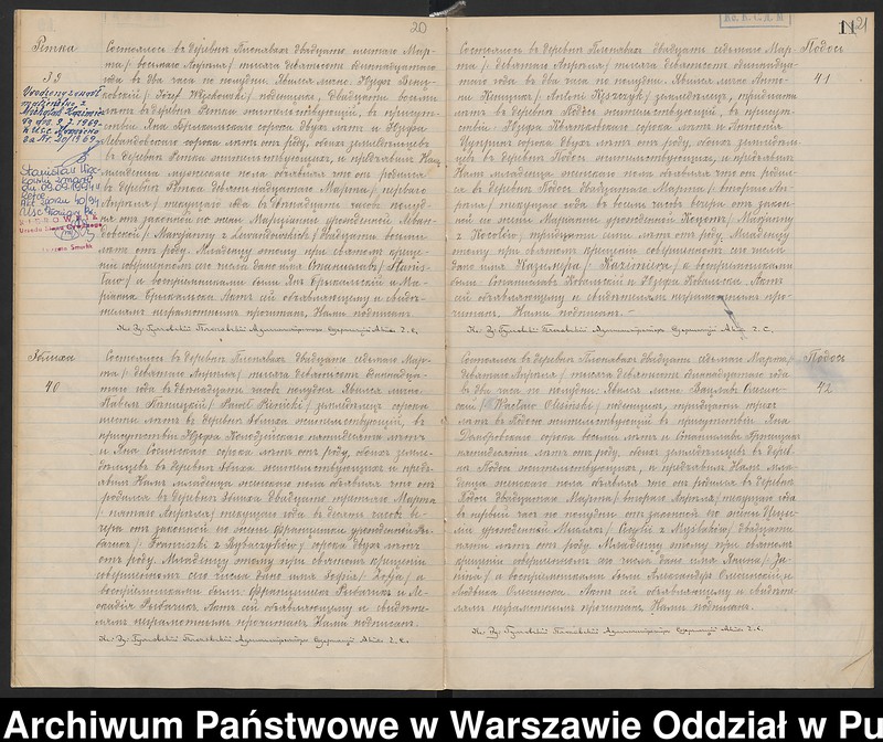 image.from.unit.number "Akta urodzeń, małżeństw i zgonów"