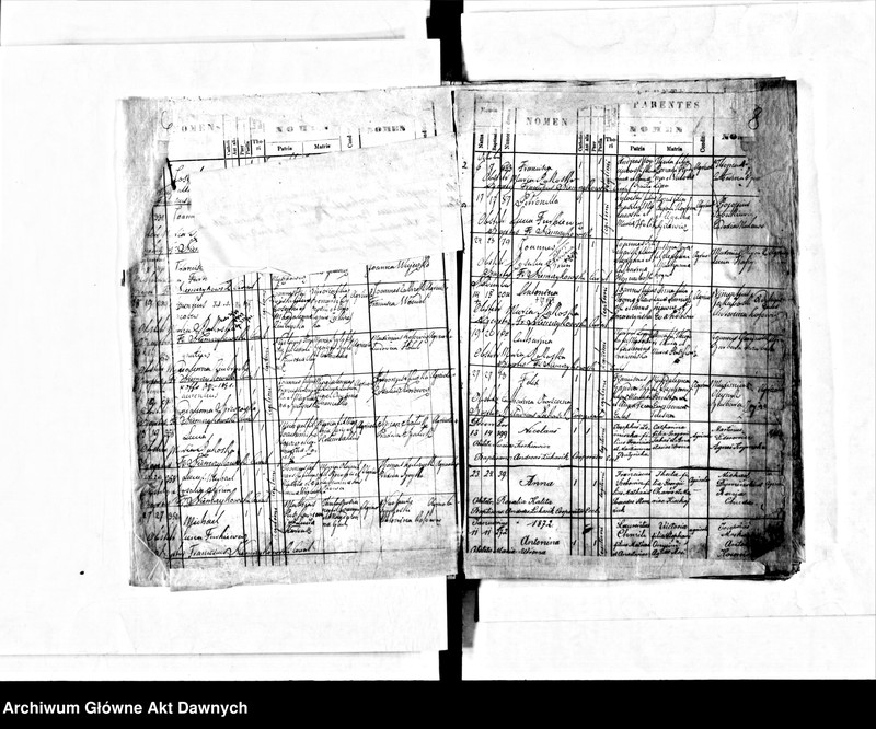 image.from.unit.number "Parafia: Złotniki. Dekanat: Podhajce. Księga metrykalna urodzeń dla całej parafii."