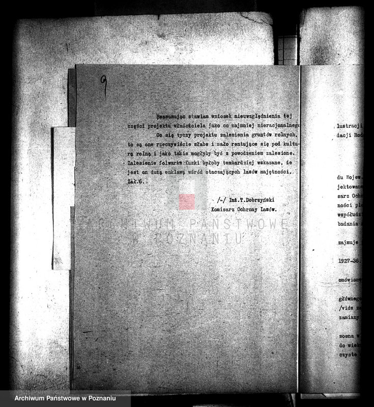 Obraz 14 z jednostki "Majątek Przysieka powiatu wągrowieckiego wyłączenie z art. 4 i 5 ustawy o wykonaniu reformy rolnej Fundacja rodowa Moszczeńskich"