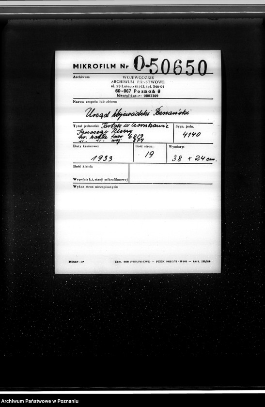 Obraz 2 z jednostki "Tartak w Czarnkowie Ignacego Klessy nr kotła fabr. 6819 nr kotła woj. 874"