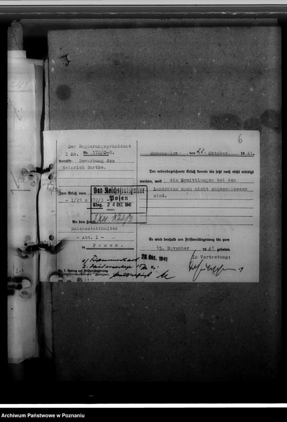 Obraz 11 z jednostki "Bewerbungen um Anstellung im Beamtendienst"