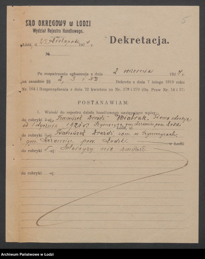 Obraz 7 z jednostki "Franciszek Drożdż – wiatrak"