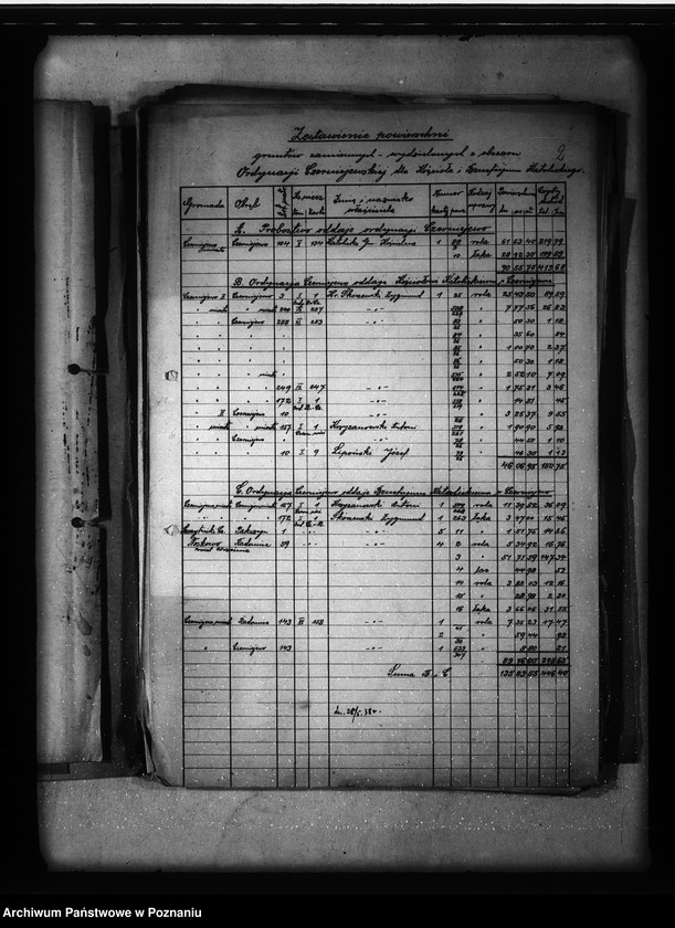 image.from.unit.number "/Majętność Czerniejewo własność Hr. Skórzewski kopie map katastralnych, wyciągi katastralne itp. powiatu gnieźnieńskiego"