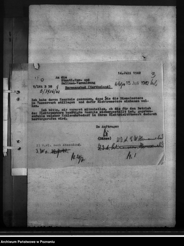 Obraz 7 z jednostki "Elektrizitätswerk Hermannsbad - Ciechocinek"