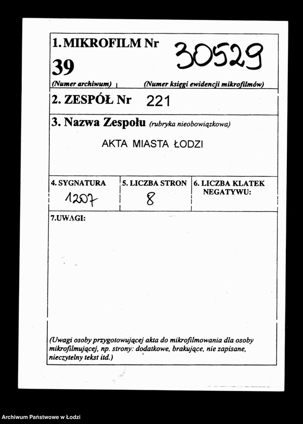 Obraz 2 z jednostki "Akta tyczące się ustanowienia opieki na nesowerszennoletnim Olgoju Keller ostawszejusia doczerem pośle smerti Karła Keller"