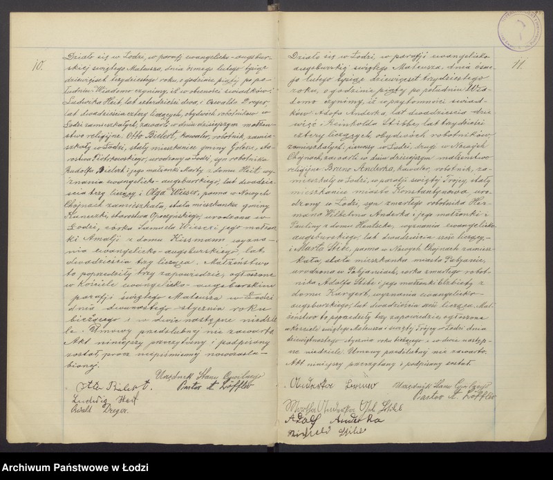 Obraz 8 z jednostki "Akta małżeństw"