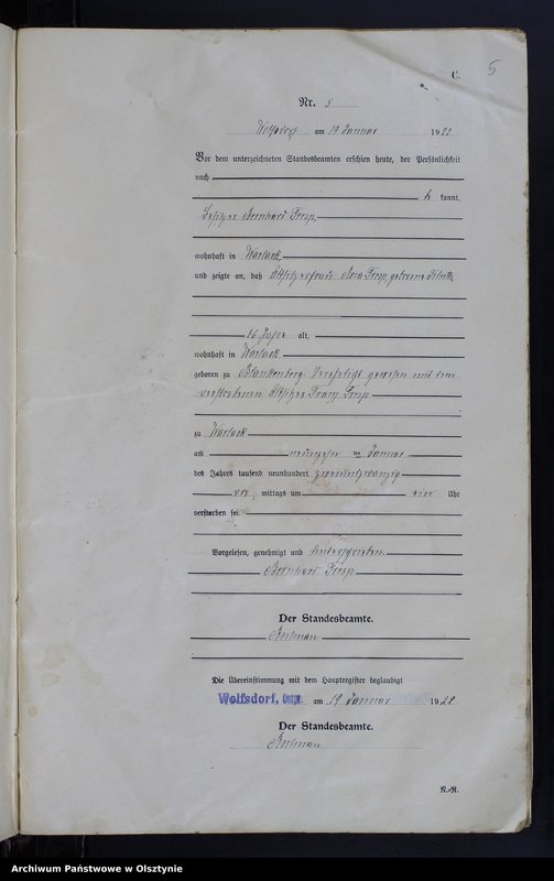 image.from.unit.number "Sterbe-Neben-Register Nr 1-43"