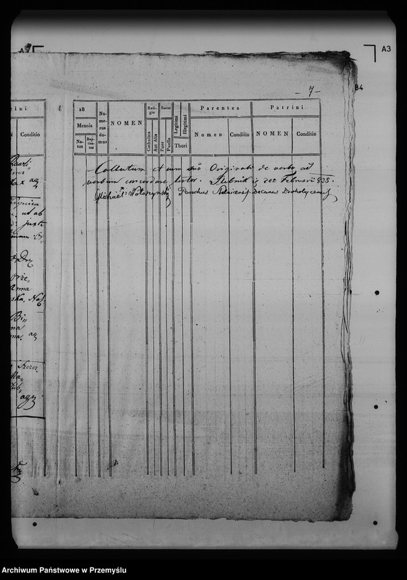 Obraz 11 z jednostki "[Kopie ksiąg metrykalnych parafii Krynica (dekanat Medenice)]"