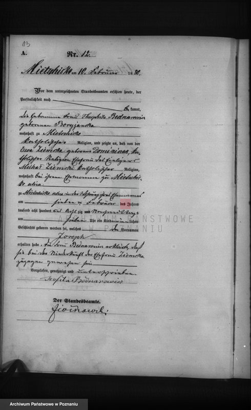 Obraz 15 z jednostki "Księga urodzeń"
