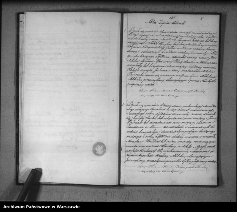 image.from.unit.number "Akta urodzeń, małżeństw i zgonów"