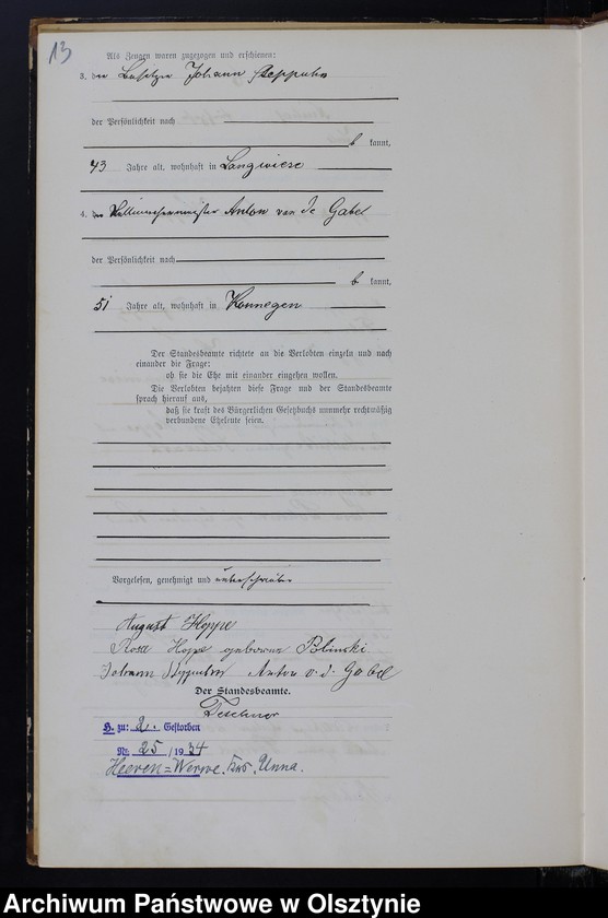 image.from.unit.number "Heiraths-Haupt-Register Nr 1 - 20"