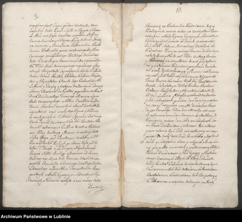 image.from.unit.number "Prothocollon inscriptionum iudicii advocatialis et scabinalis civitatis SRM Lublinensis"