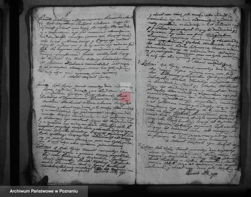 Obraz 7 z jednostki "Księga urodzeń, małżeństw i zgonu"