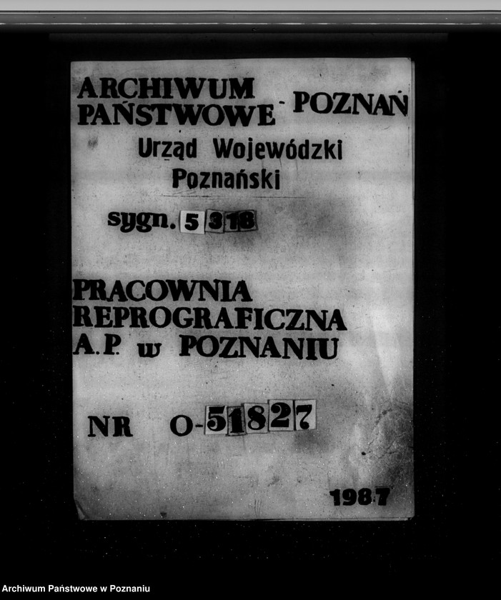 Obraz 1 z jednostki "Majętność Szamotulska własność Matuszewski nr woj. kotła 4275"