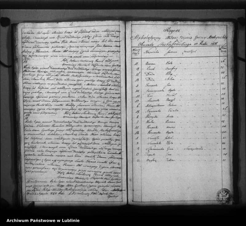 image.from.unit.number "Księga urodzeń, zapowiedzi, małżeństw i zgonów"