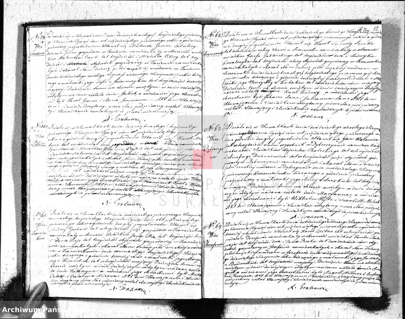 image.from.unit.number "Duplikat Akt Urodzonych, Zaślubionych i Zeszłych Parafij Ew. Augsburgskiey Suwałki za rok 1851"
