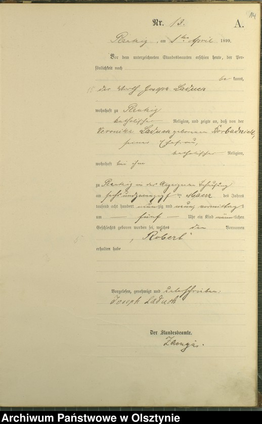 image.from.unit.number "Geburts-Haupt-Register Nr 1 - 50"