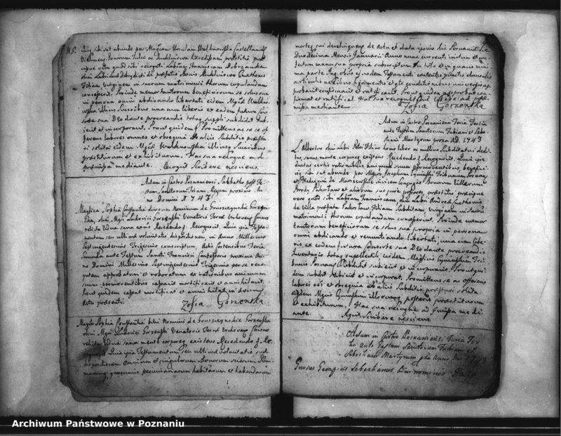 Obraz 6 z jednostki "Inscriptiones, resignationes [protocollon]"