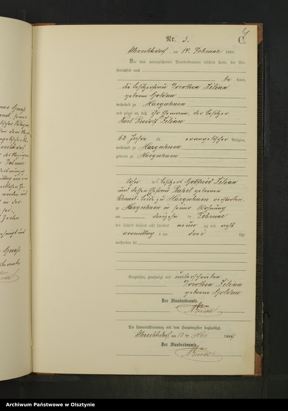 image.from.unit.number "Sterbe-Neben-Register Nr 1 - 32"