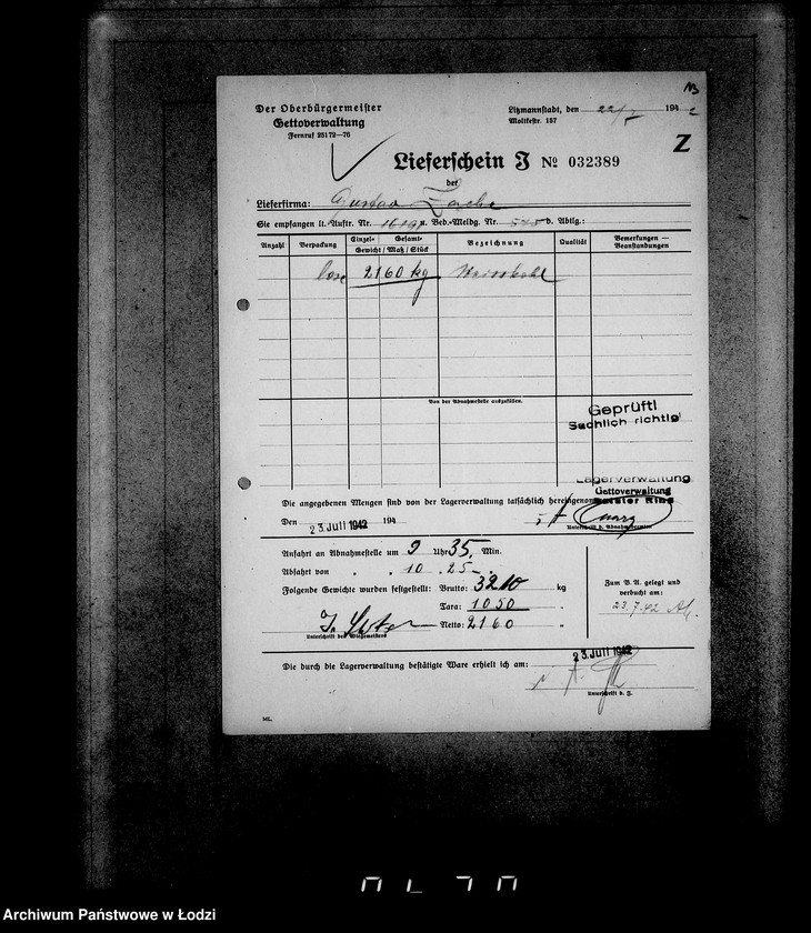 image.from.unit.number "Aufträge, [Lieferscheinen und Rechnungen] 16191-16250"