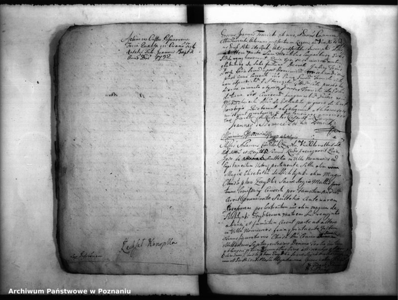 Obraz 14 z jednostki "Inscriptiones, resignationes [protocollon]"