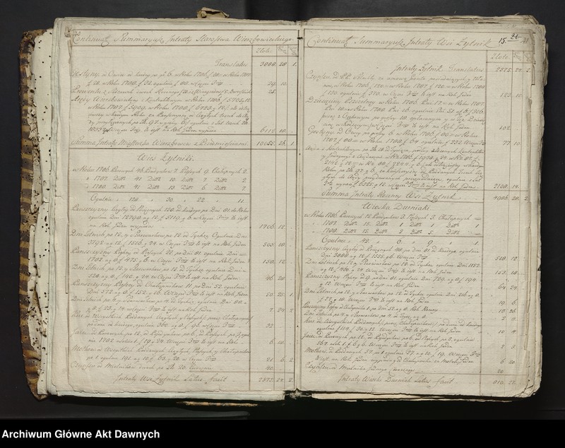 image.from.unit.number ""Offiara z Dobr Krolewskich w Woiewodztwie Podolskim Powiecie Latyczowskim prawem emfiteutycznym y Dożywotnim posiadanych (...) Roku 1789.""