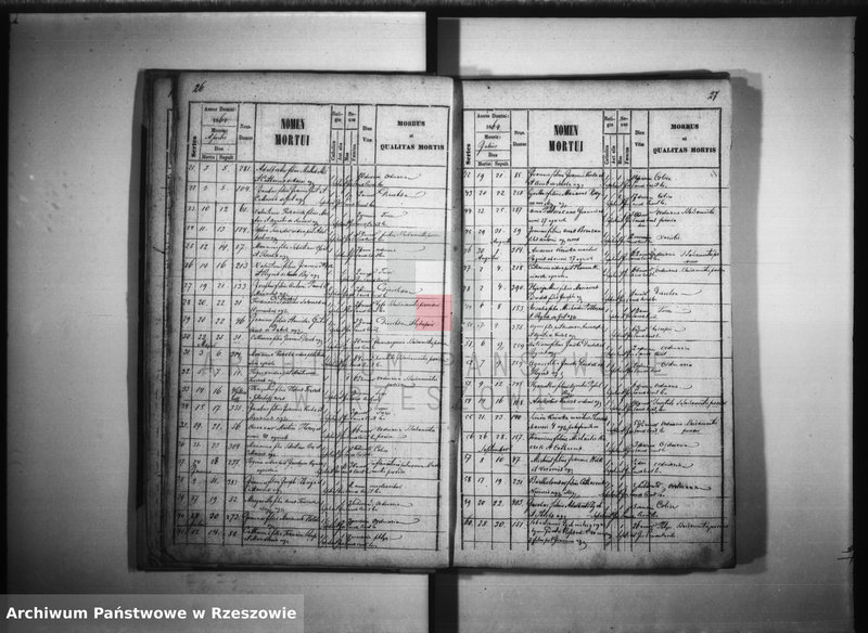 image.from.unit.number "Księga zgonów - Giedlarowa"