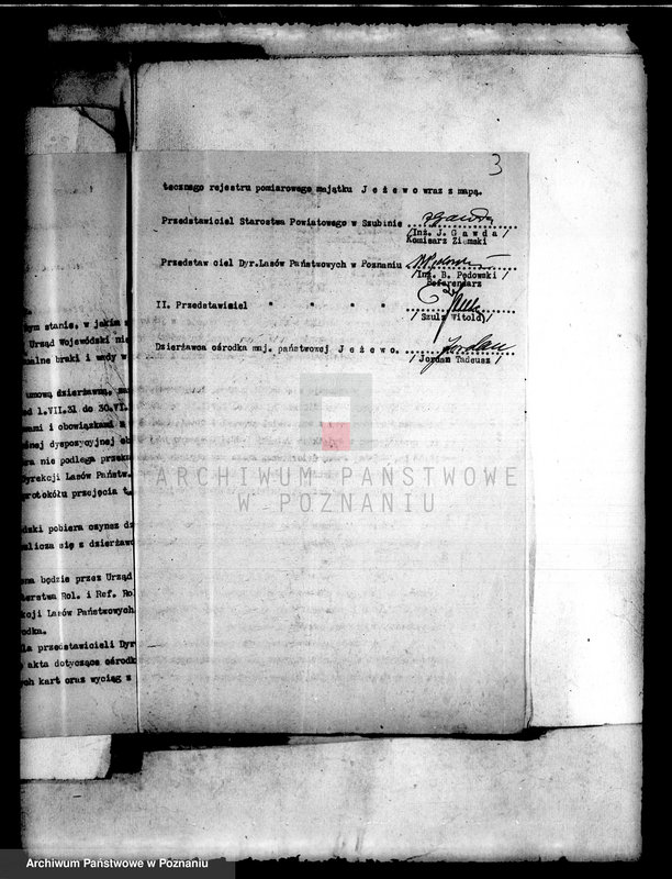 Obraz 7 z jednostki "/Sprawy administracji majątku państwowego Jeżowo powiatu szubińskiego/"