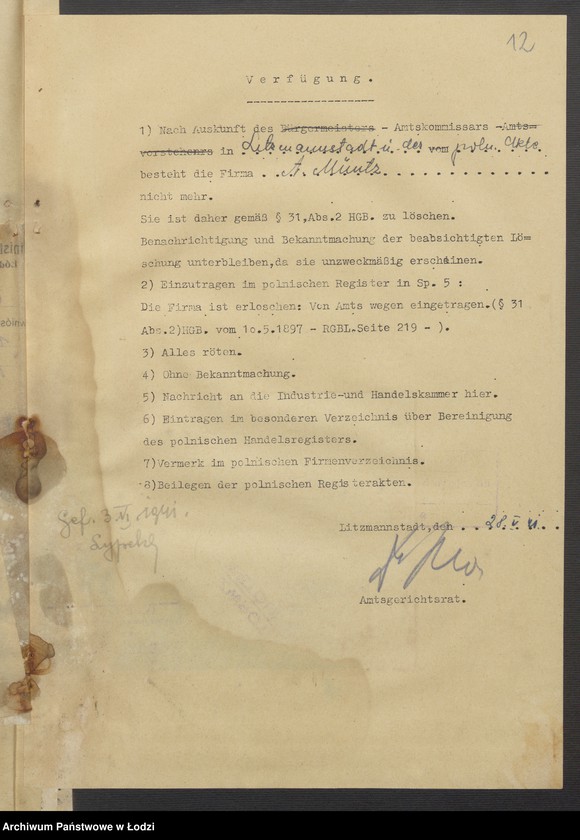 Obraz 14 z jednostki "Aron Műntz- sklep dystrybucyjny"