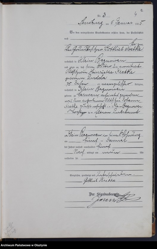 image.from.unit.number "Sterbe-Haupt-Register Nr 1 - 209"