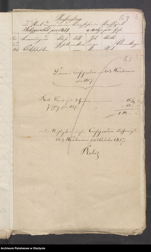 image.from.unit.number "110 Stück Beläge zur Kirchen-Kasse und Pfarrer-Witwe-Kassen Rechnung"