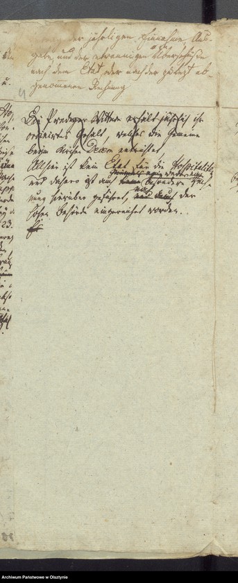 image.from.unit.number "Nachweisung von dem Hospital und der Kirche Armen Casse bey der Königliche Kirche Widminnen"