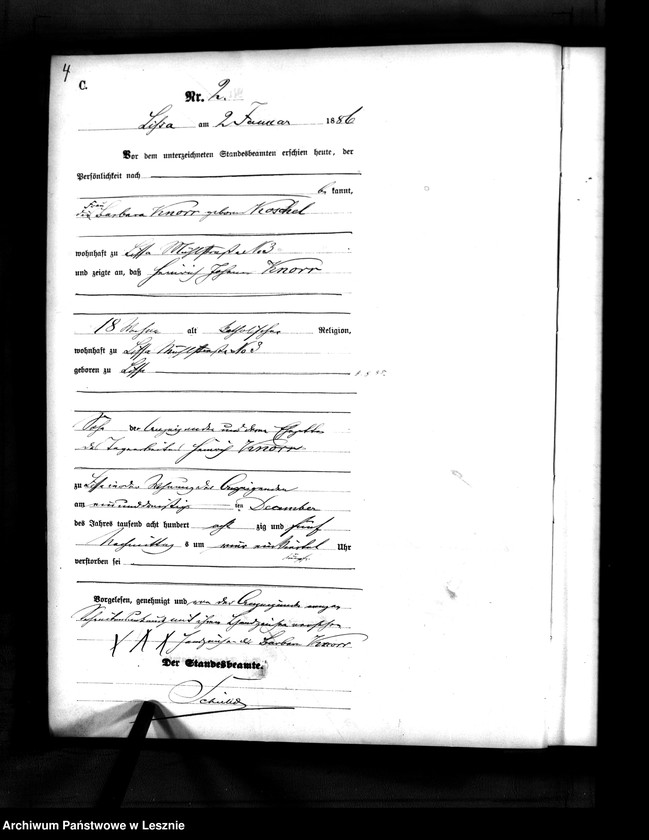 Obraz 5 z jednostki "[Księga zgonów]"