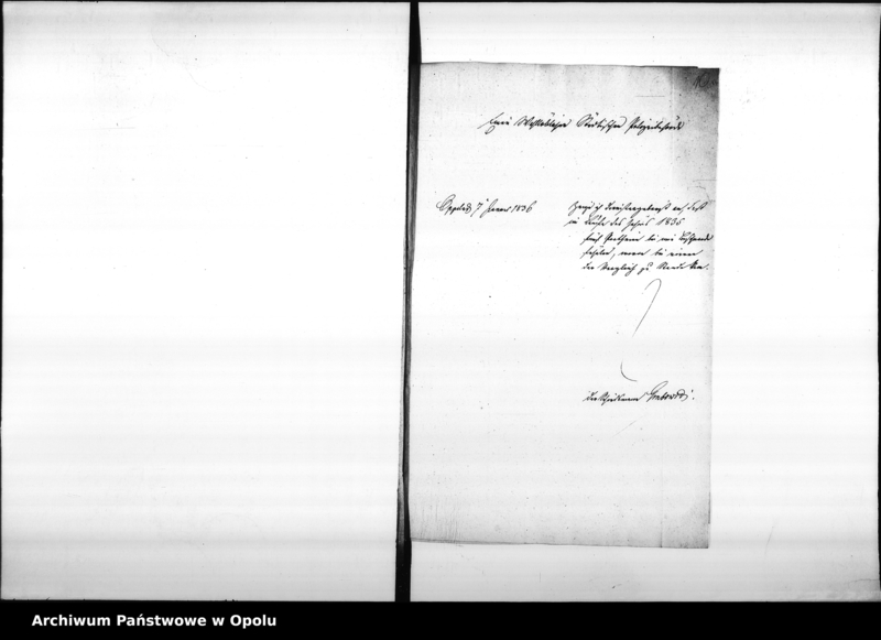 Obraz 11 z jednostki "Acta des Magistrats zu Oppeln betreffend die Einreichung der Nachweisungen der von den Schiedsmänner zu Stande Gebrachten Vergleiche an das Königl[iche] Oberlandesgericht. De Anno 1835-1858"