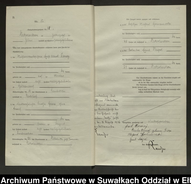 image.from.unit.number "Heirats=Haupt=Register des Königlichen Preussischen Standes-Amtes Nikolaiken Kreis Sensburg"