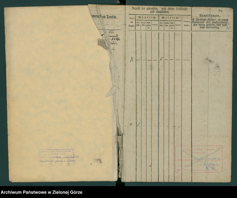 image.from.unit "[Księga chrztów parafii ewangelickiej w Gozdnicy 1830 - 1842]"