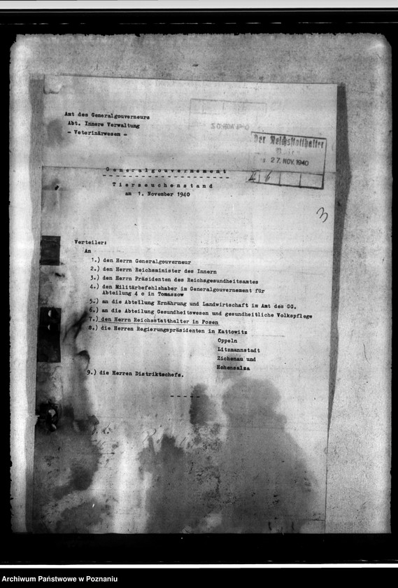 Obraz 7 z jednostki "Tierseuchenstand im Generalgouvernement"