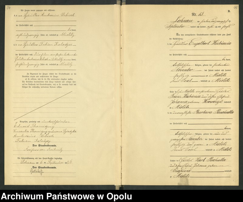 image.from.unit.number "Urząd Stanu Cywilnego Łany Księga małżeństw rok 1886-89"