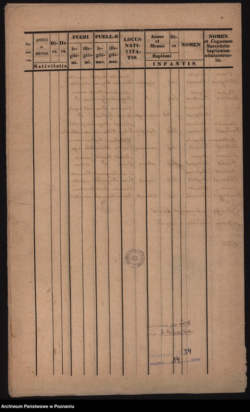 image.from.unit.number "Wyciąg z księgi ochrzczonych"