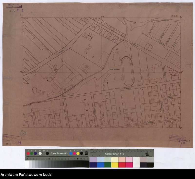 Obraz 1 z jednostki "Plan m. Łodzi 1:2000. Sekcja NO21"