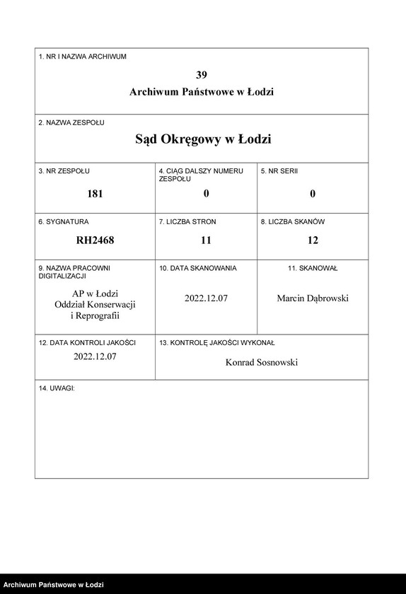 Obraz 1 z jednostki ""Zacisze"- Ferdynand Miller- prowadzenie restauracji"