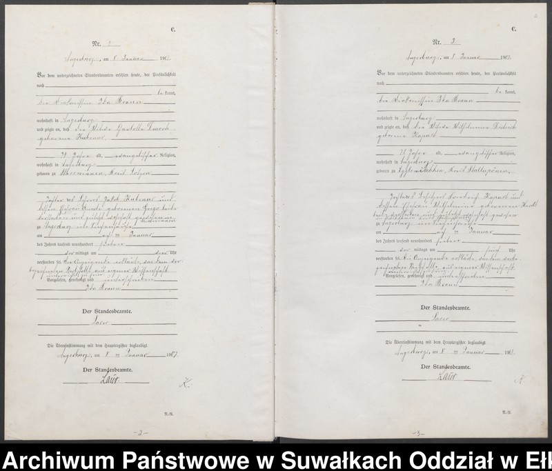 image.from.unit.number "[Sterbe-Neben-Register des Preussischen Standes-Amtes Angerburg Kreis Angerburg]"